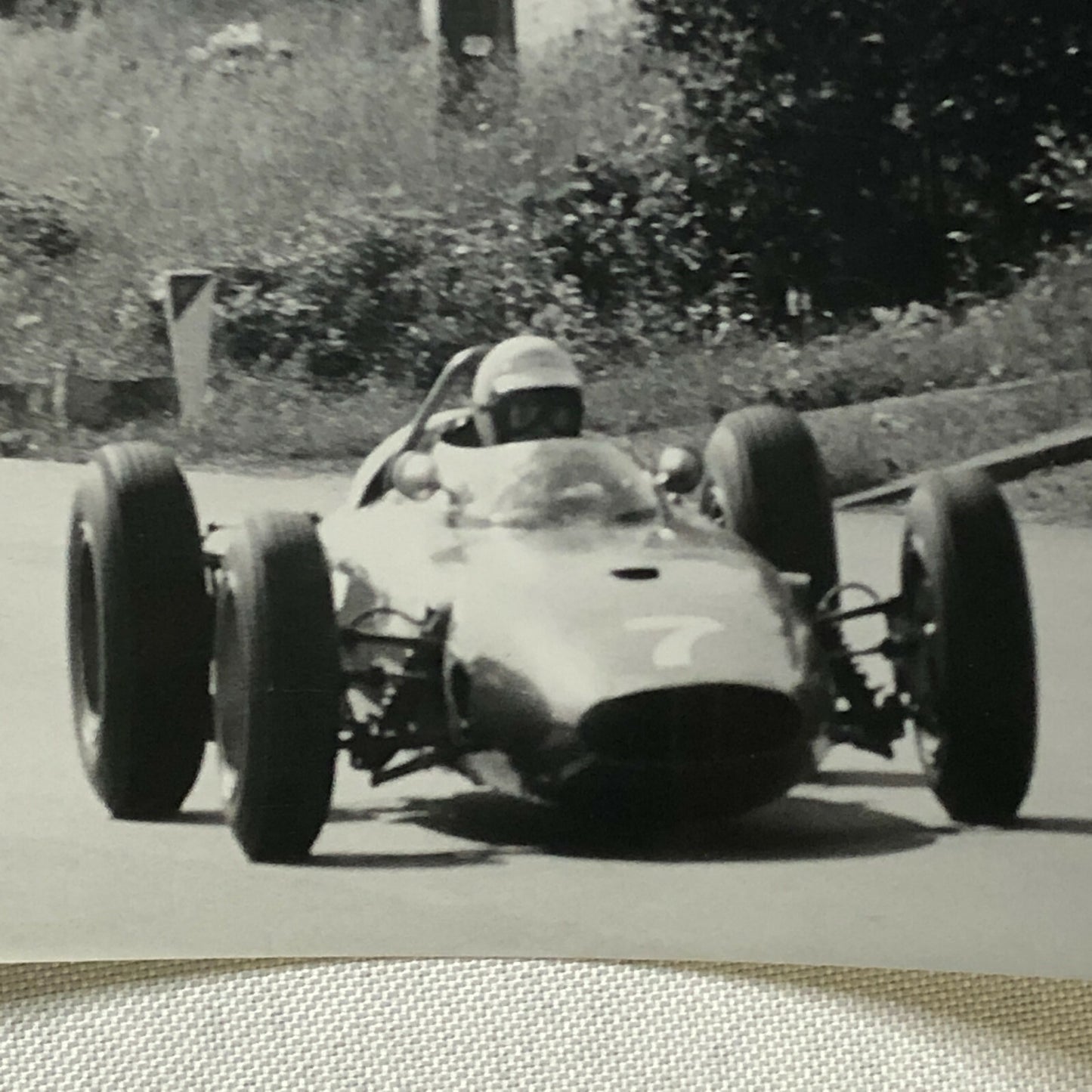 Vintage Grand Prix Racing Car Photo Photograph Print 