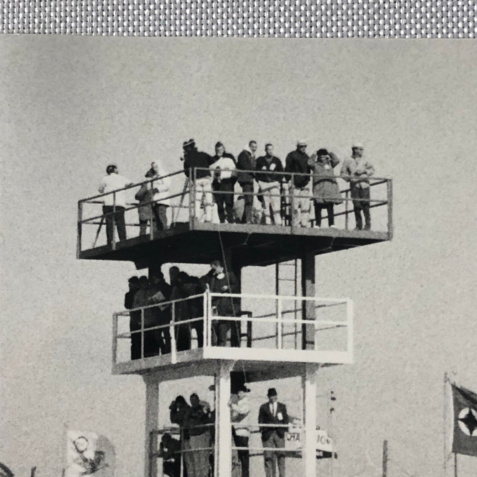 1966 Daytona Porsche Werkfoto Racing Factory Photo Photograph Ford GT + 