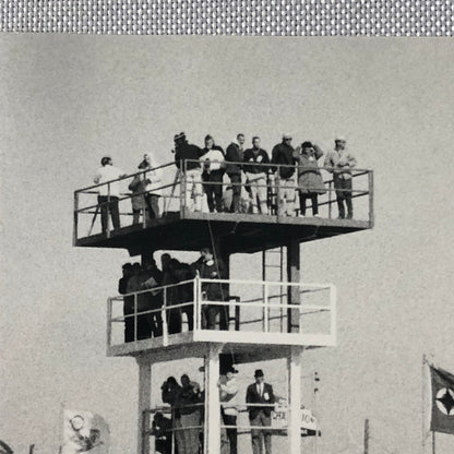 1966 Daytona Porsche Werkfoto Racing Factory Photo Photograph Ford GT + 