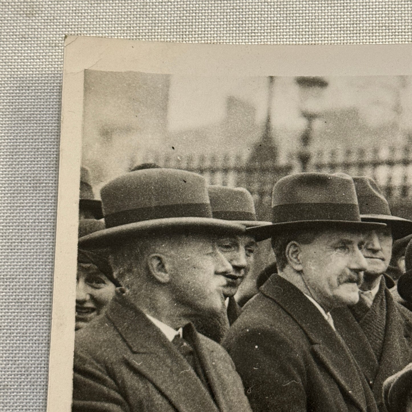 1932 Press Photo Photograph Bravery Medal for Man Saving Life Keystone