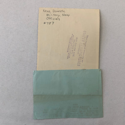 Press Photo Photograph Secretary of the Navy Candidate James E Davidson Portrait