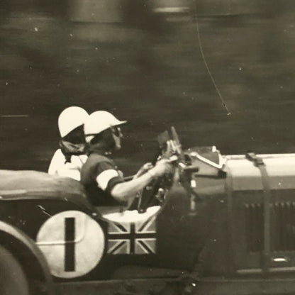 Vintage Racing Car Photo Photograph Print - Bentley Car ? 