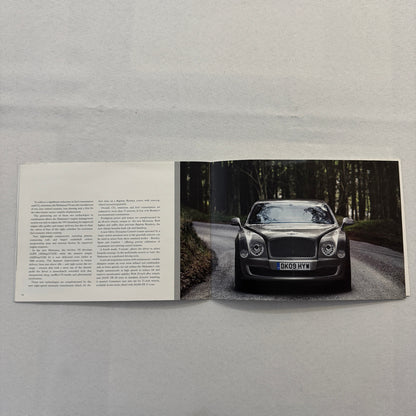 Bentley Mulsanne Car Press KIt Brochure with Photo CD