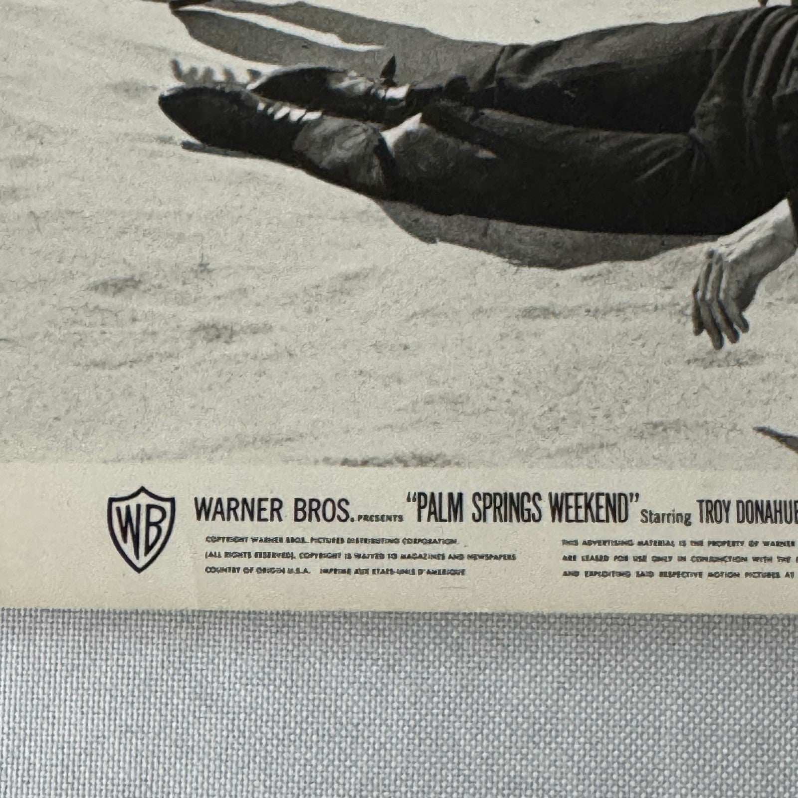 Vintage Movie Still Press Photo Photograph Palm Springs Weekend