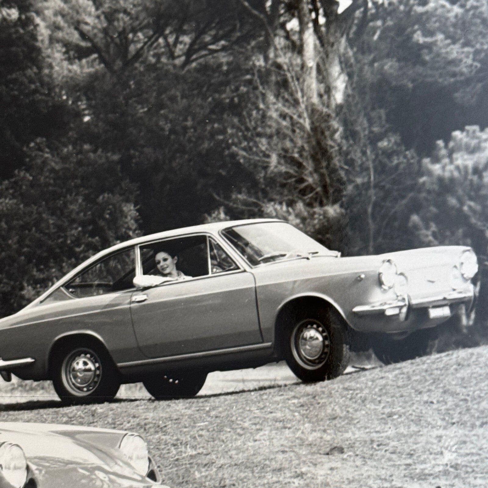 FIat 850 Sport Coupe and Spider Car Factory Press Photo Photograph Vintage