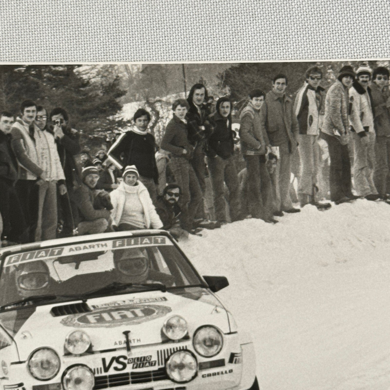 1980 Rallye Monte Carlo Press Photo Photograph DPPI Fiat Ritmo Abarth Car