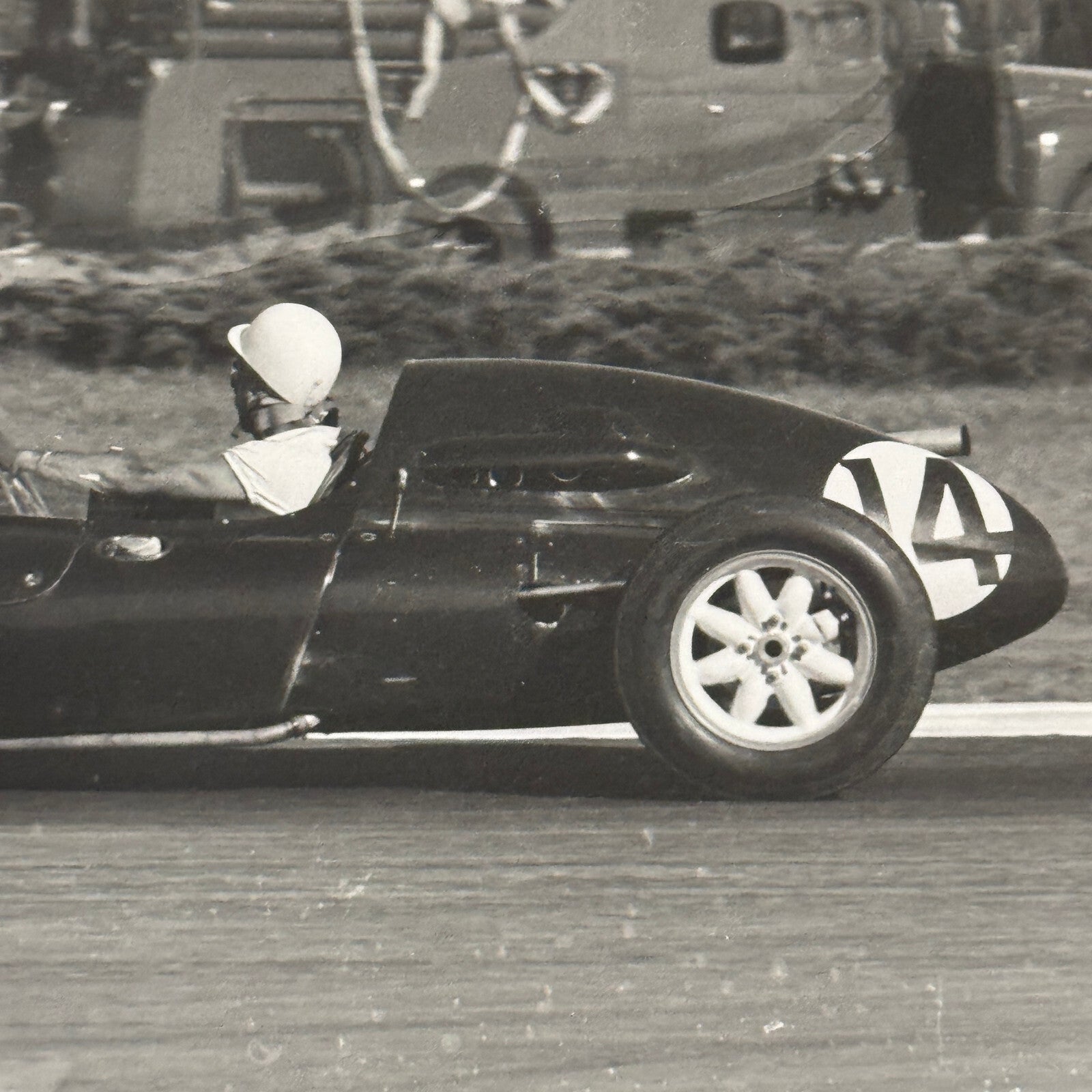 Stirling Moss Cooper Climax 1958 Argentine Grand Prix Racing Photo Photograph