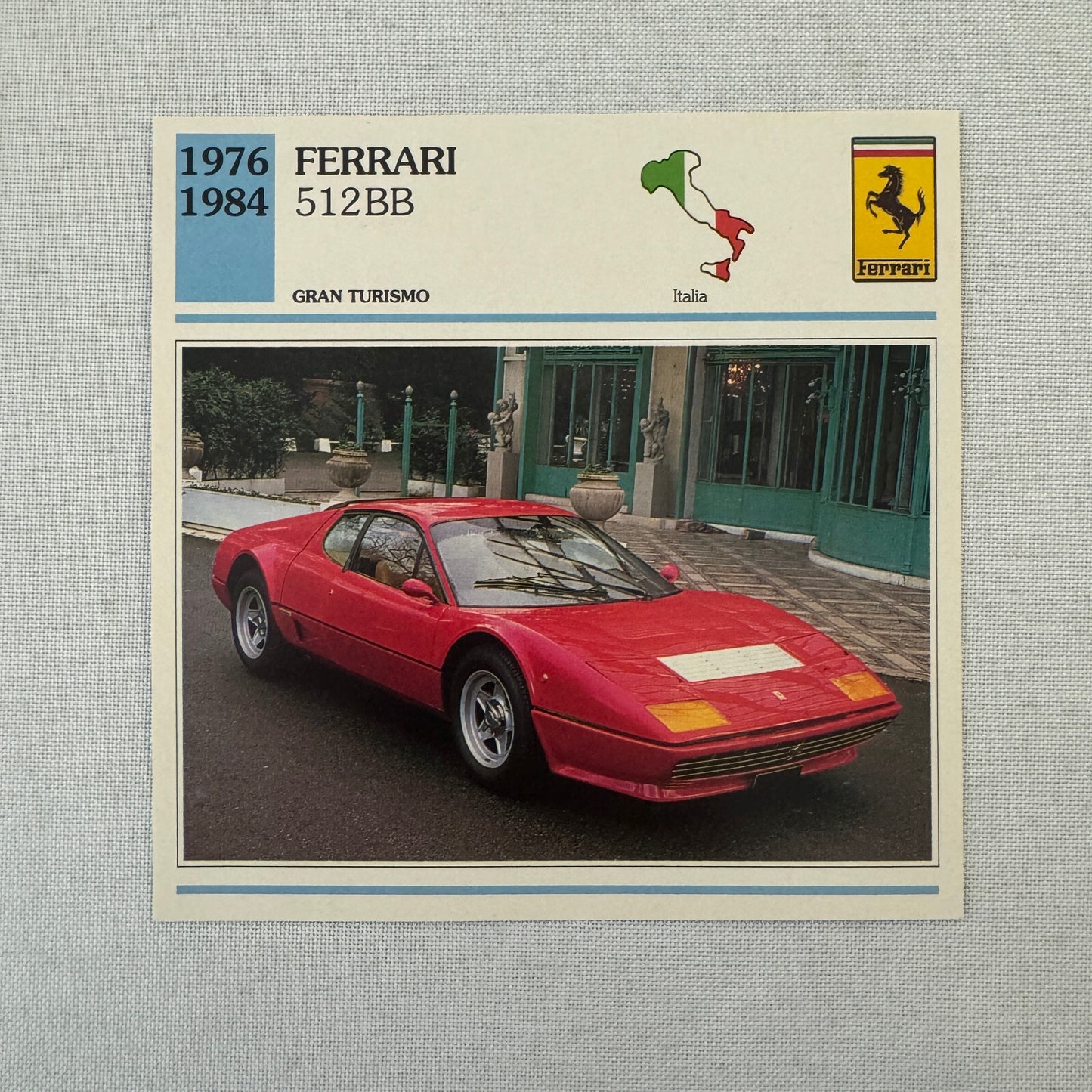 Ferrari Card Lot Ferrari 250 GTO Dino 246 GT F40 512 BB 212 Export 250 GT 365
