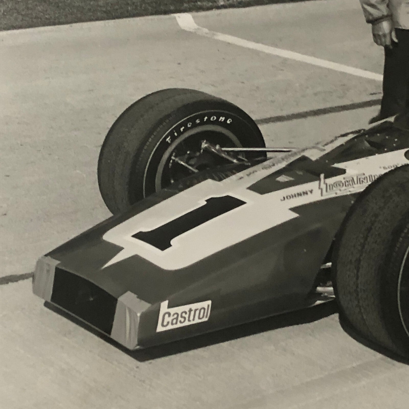 Indianapolis Indy 500 Racing Car Photo Photograph Al Unser Parnelli Jones +