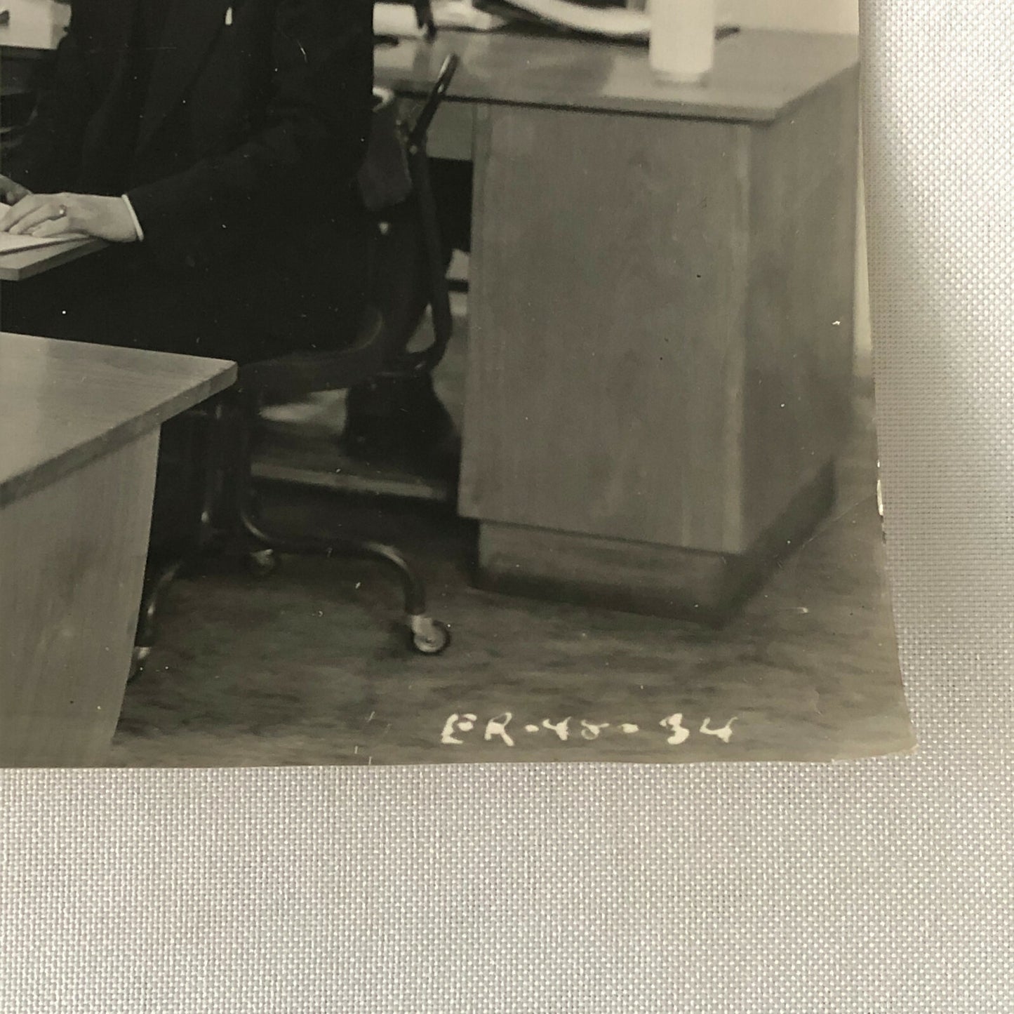 Antique Vintage Photograph Factory Office Workers - Denmark Ergo Trailer