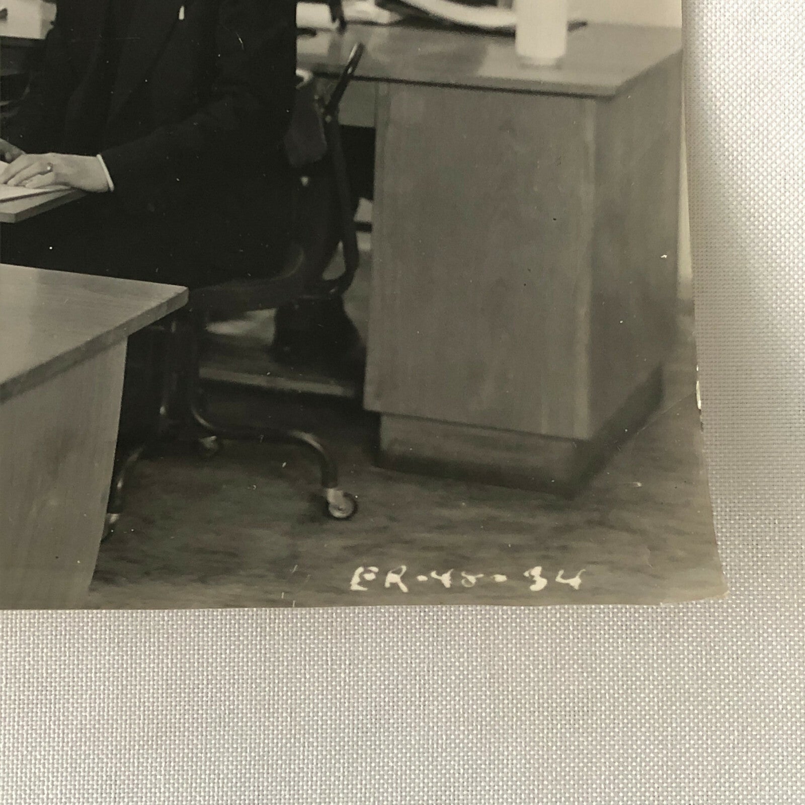 Antique Vintage Photograph Factory Office Workers - Denmark Ergo Trailer