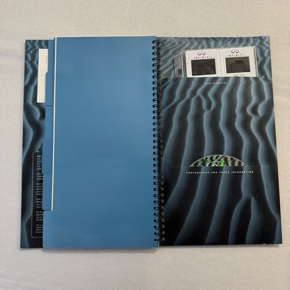2001 Infiniti Car Press Kit Brochure Q45 I30 G20 QX4 Photo CD 35mm Slides