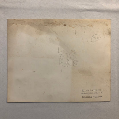 Vintage Airplane Plane Photo Photograph Print Jefferson Theatre Aircraft