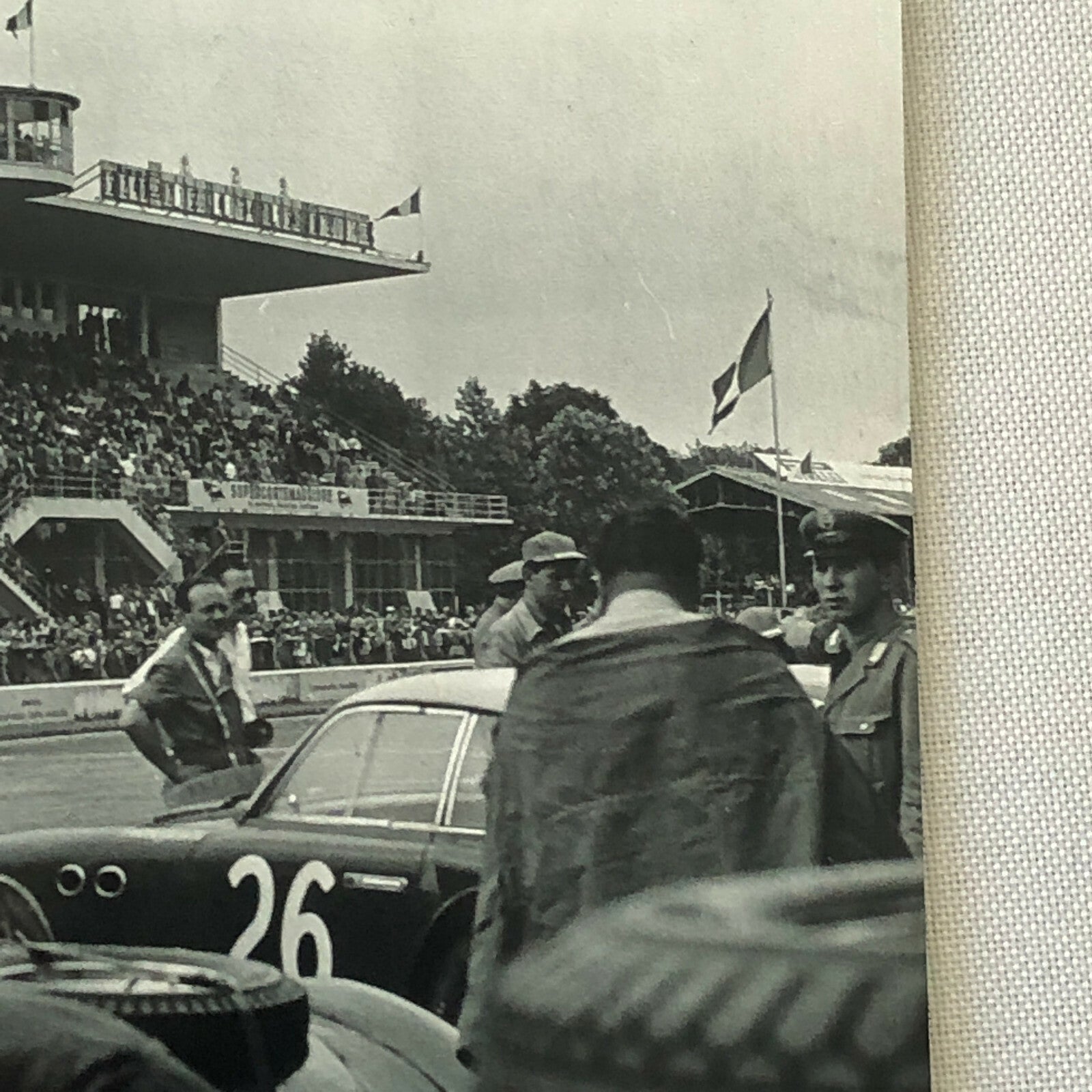 Vintage Racing Photo Photograph - Modern Era Print - Cars Mechanic Crew 