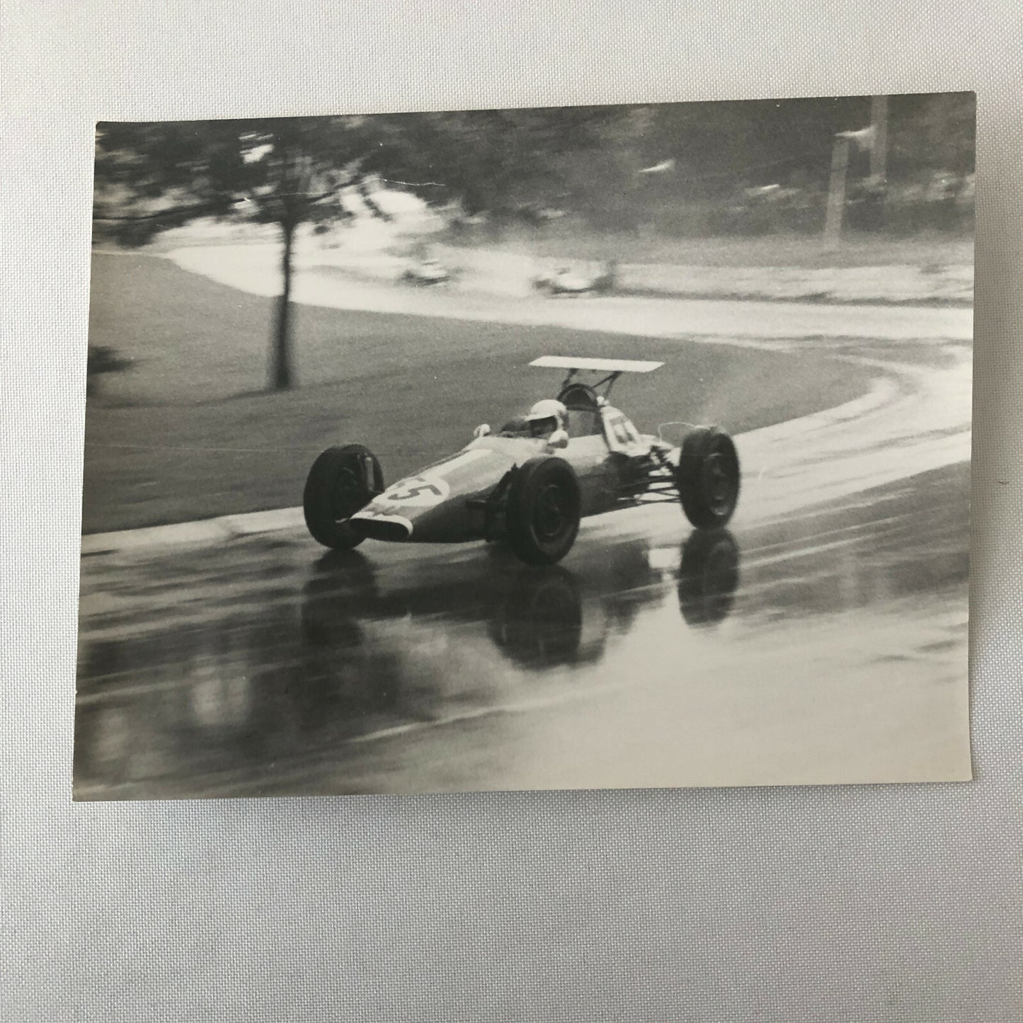 Vintage Racing Car Photo Photograph Print 