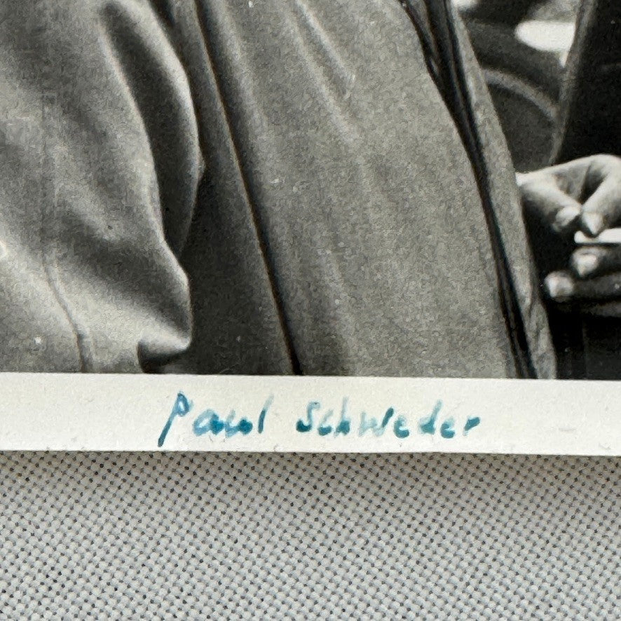Vintage Racing Driver Photograph Paul Schweder Willi Briem Photo Print
