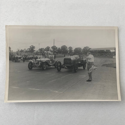 Vintage Car Racing Photo Photograph Print Alfa Romeo & Italia Cars 1952 
