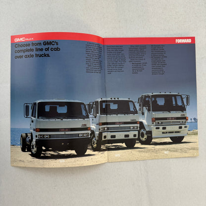 GMC Forward Truck Sales Brochure Catalog W4 W5 W7