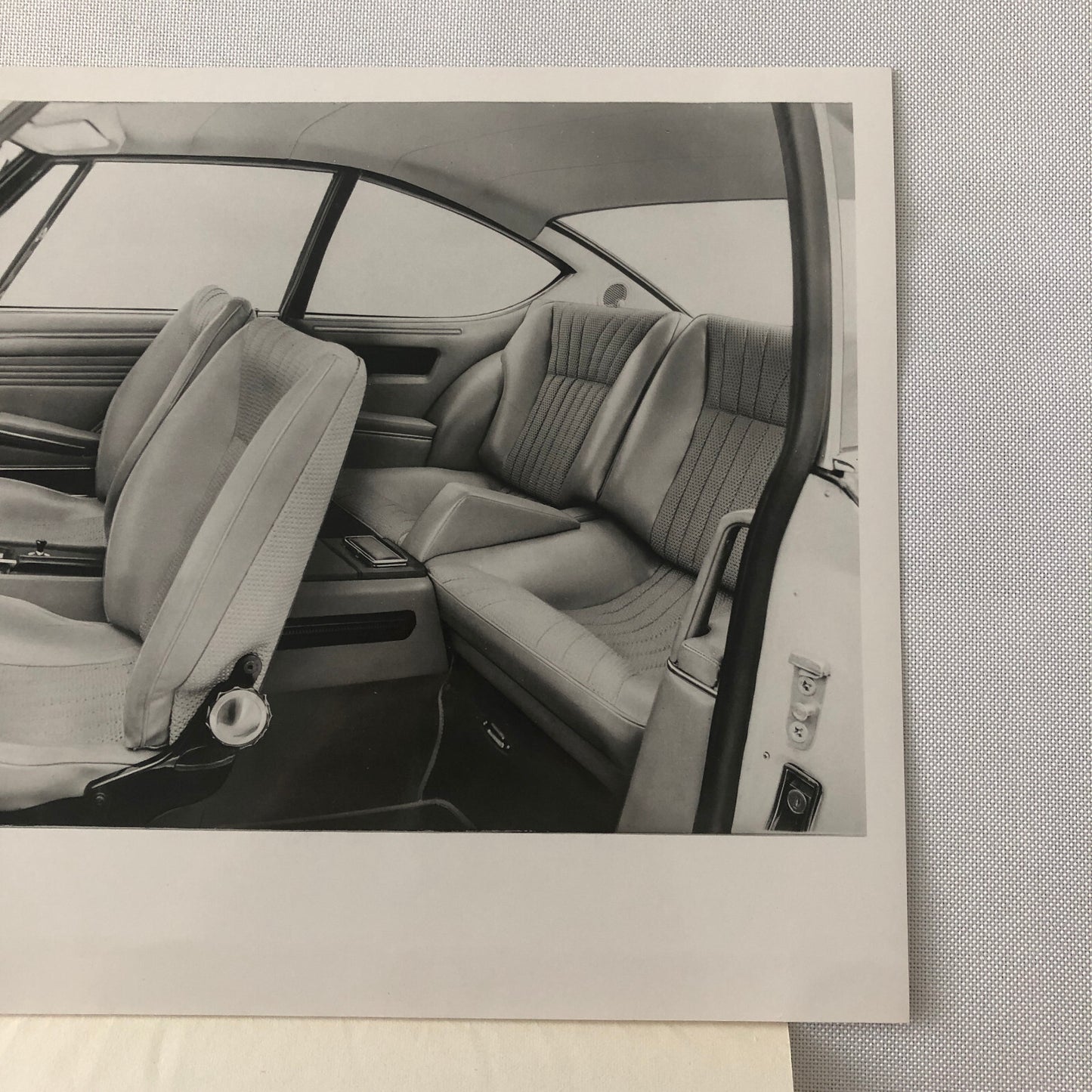 Fiat Dino Coupe Factory Press Photo Photograph