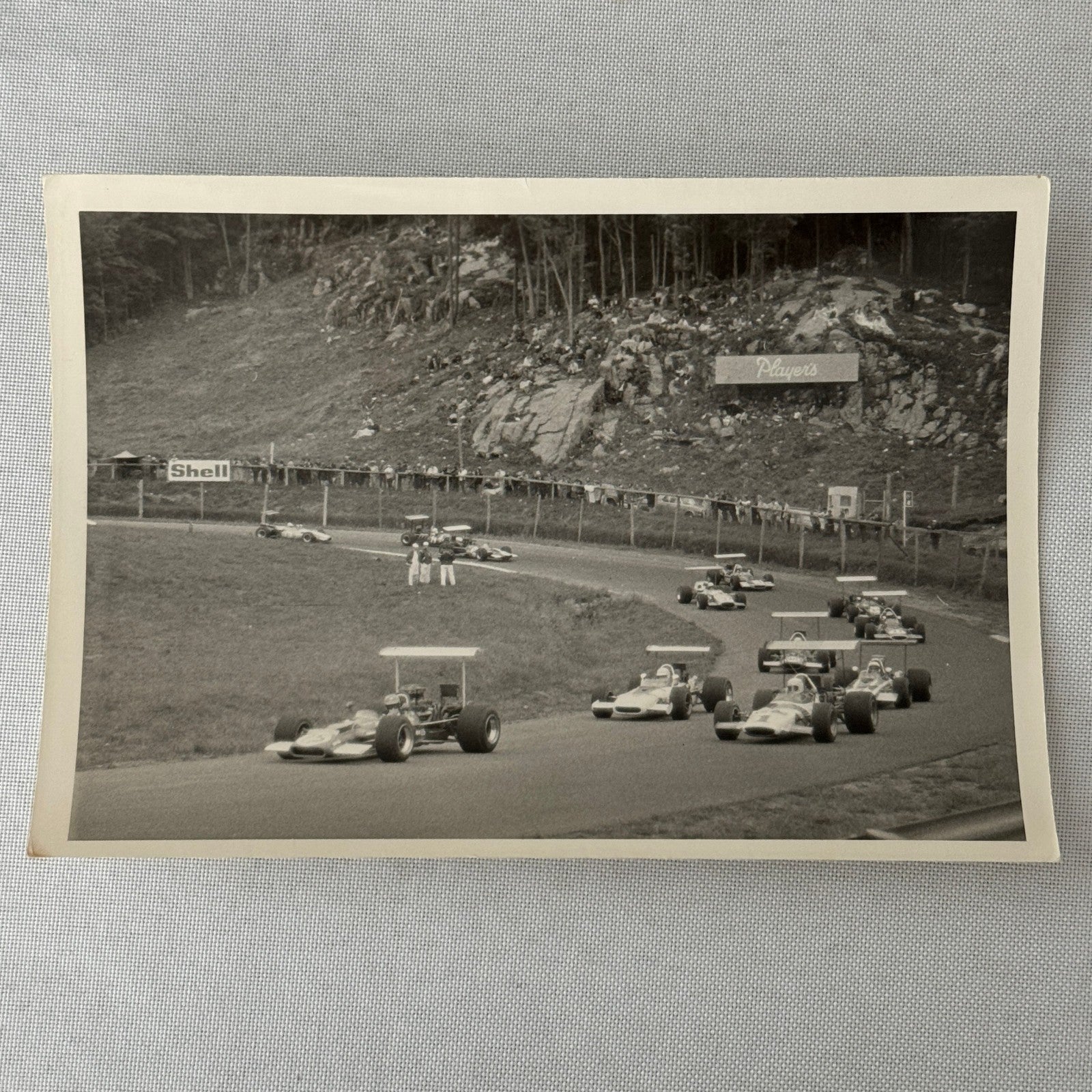 Vintage Car Racing Photo Circuit Mont Tremblant Quebec Photograph