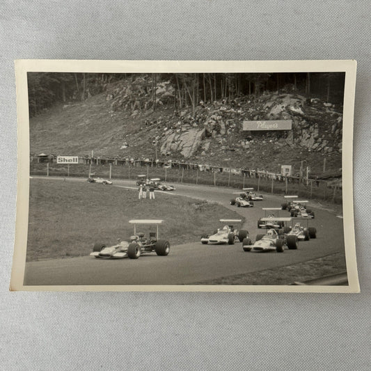 Vintage Car Racing Photo Circuit Mont Tremblant Quebec Photograph