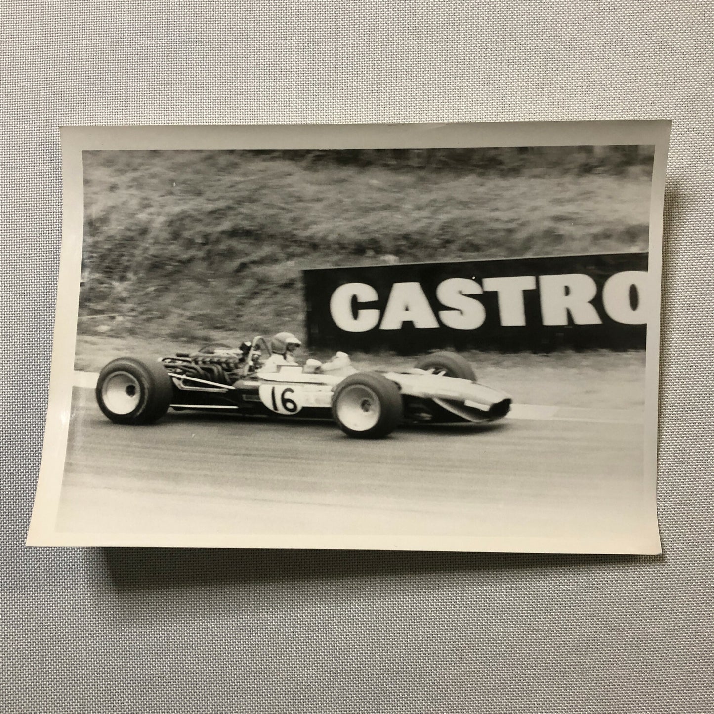 Vintage Grand Prix Racing Car Photo Photograph Print 