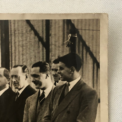 Press Photo Photograph Australian Aviator Pilot Bert Hinkler Record Flight