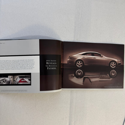2006 Mercedes Benz CLS Class Sales Brochure Catalog CLS 500 CLS55 AMG