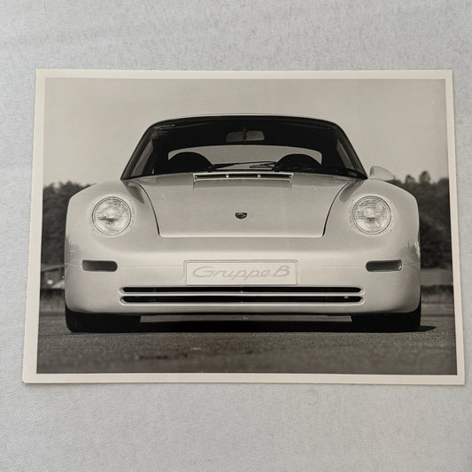 Porsche 959 Gruppe B Concept Car Prototype Photo Photograph Print Vintage