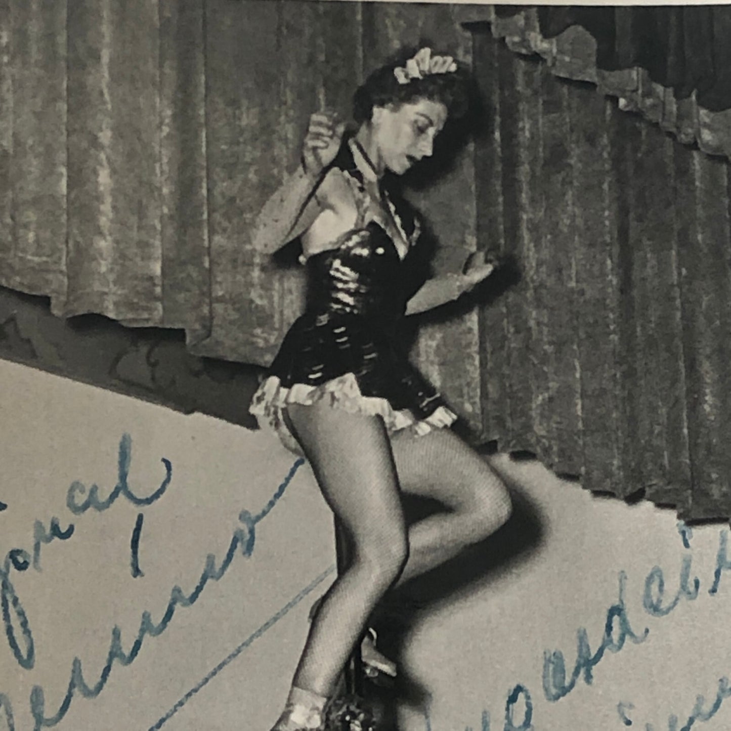 Circus Performer Women Unicycle Balancing Act Photo Photograph Original Jamino