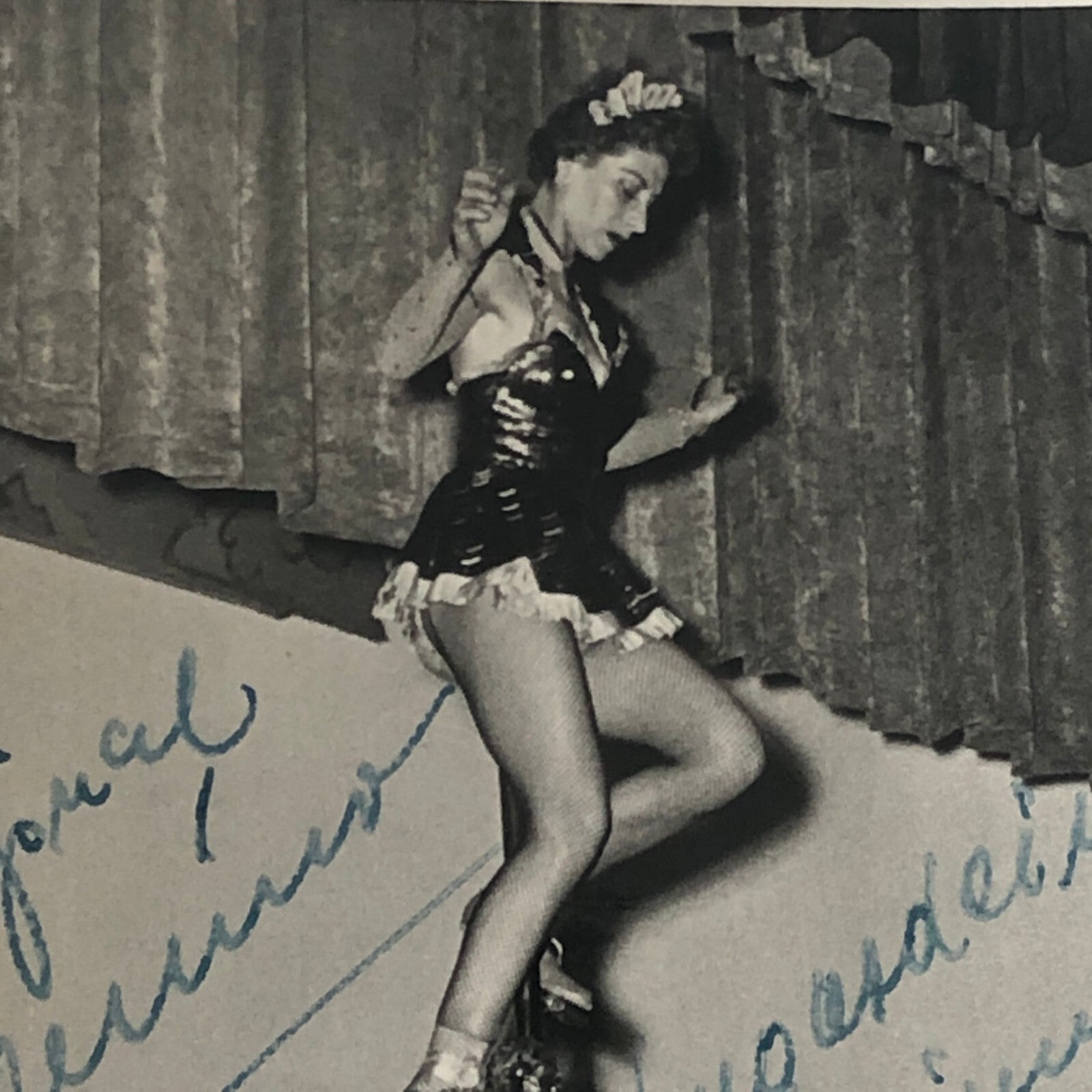 Circus Performer Women Unicycle Balancing Act Photo Photograph Original Jamino