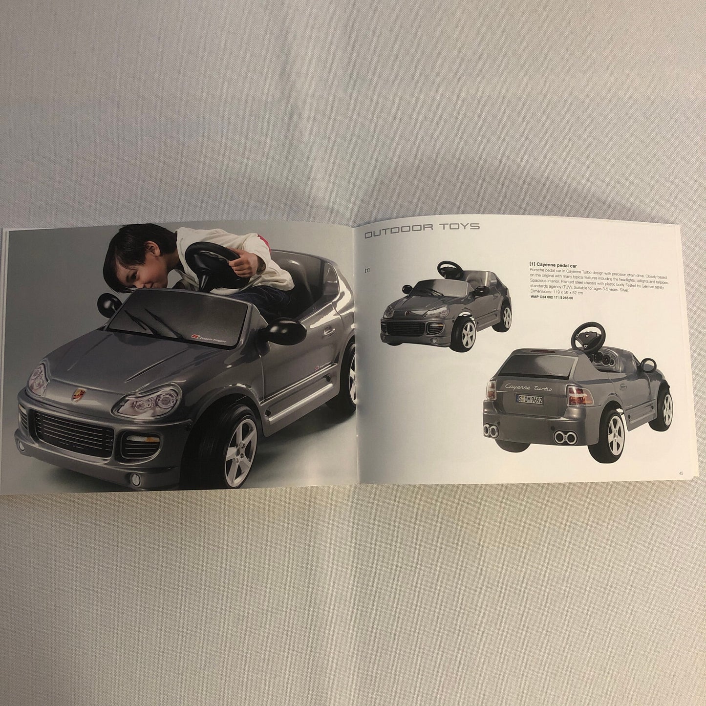 Porsche Model Car Die Cast Sales Brochure Catalog 911 Boxster Racing Cayenne +