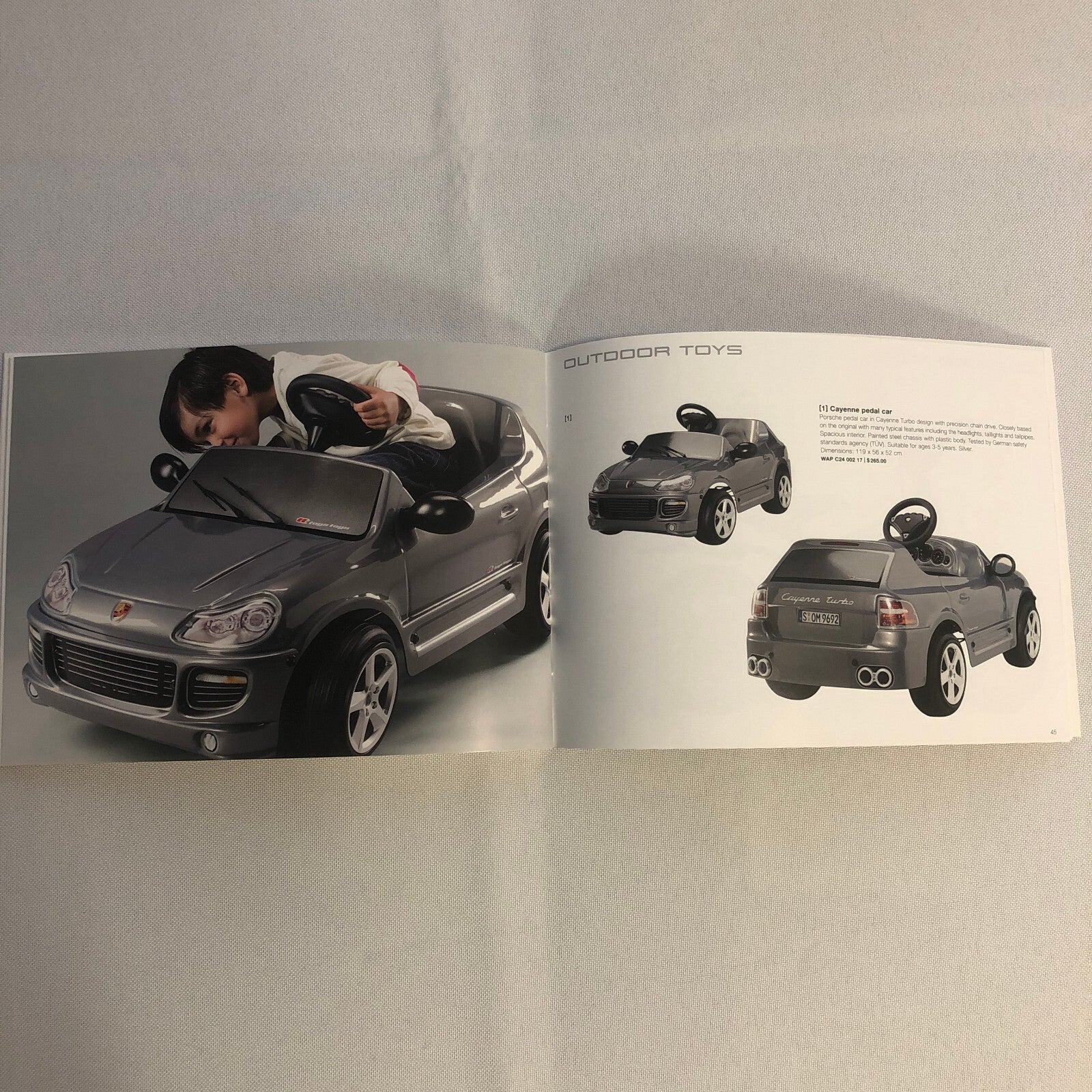 Porsche Model Car Die Cast Sales Brochure Catalog 911 Boxster Racing Cayenne +