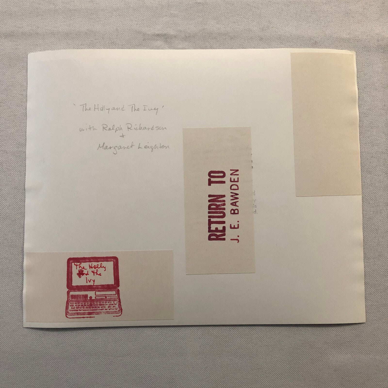 The Holly and the Ivy Movie Film Photo Photograph Margaret Leighton