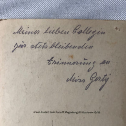 Circus Performer Dancer Acrobat Real Photo Postcard Post Card RPPC Photograph