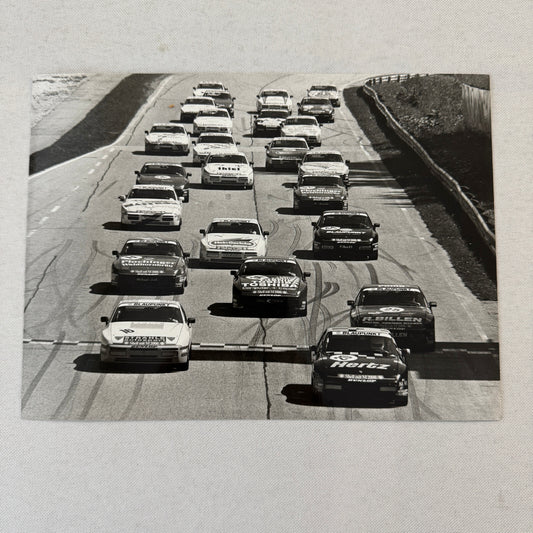 Porsche 944 Turbo Cup Racing Factory Press Photo Photograph Vintage German 1987