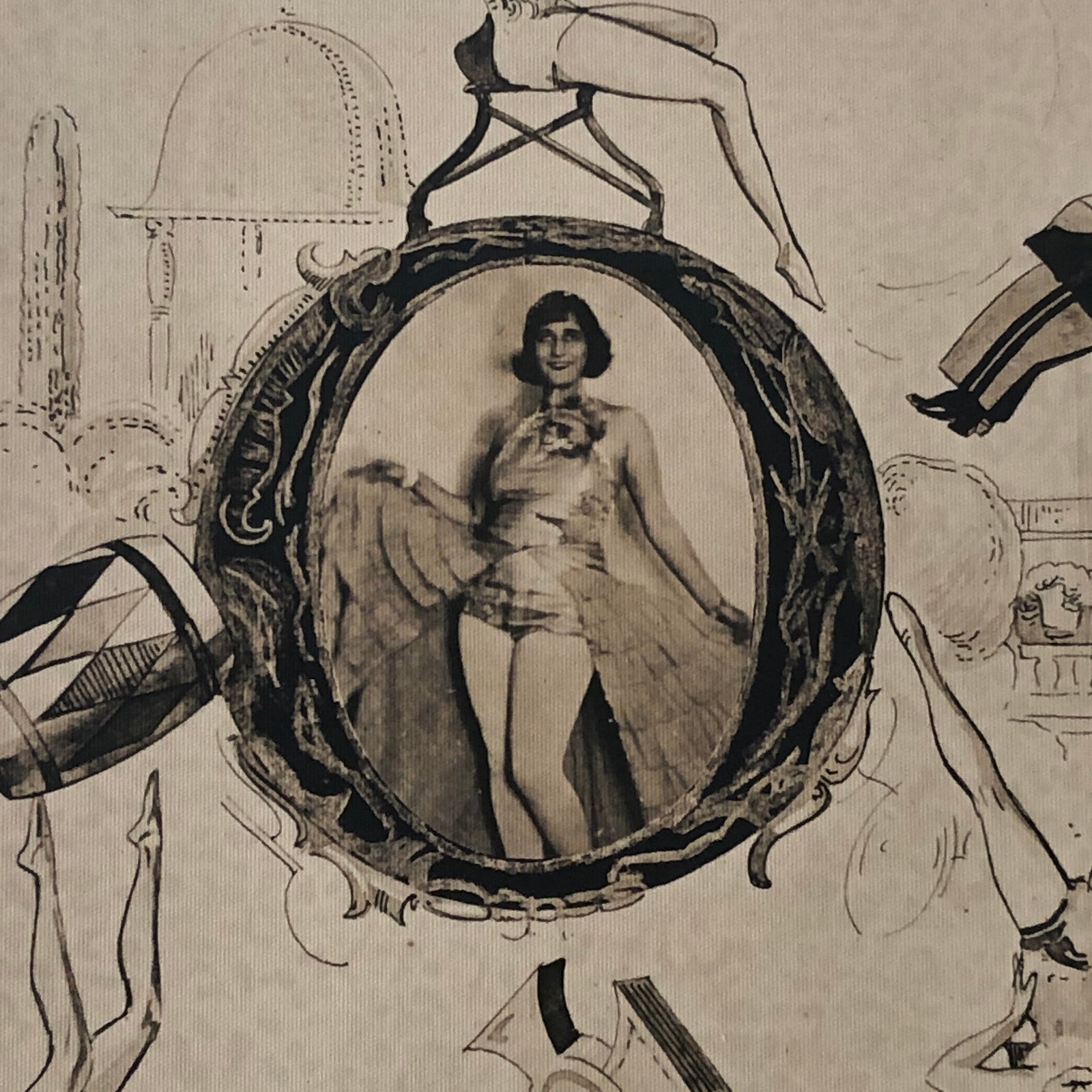 Circus Performer Acrobat Photo Photograph Vintage Bertl Pascal