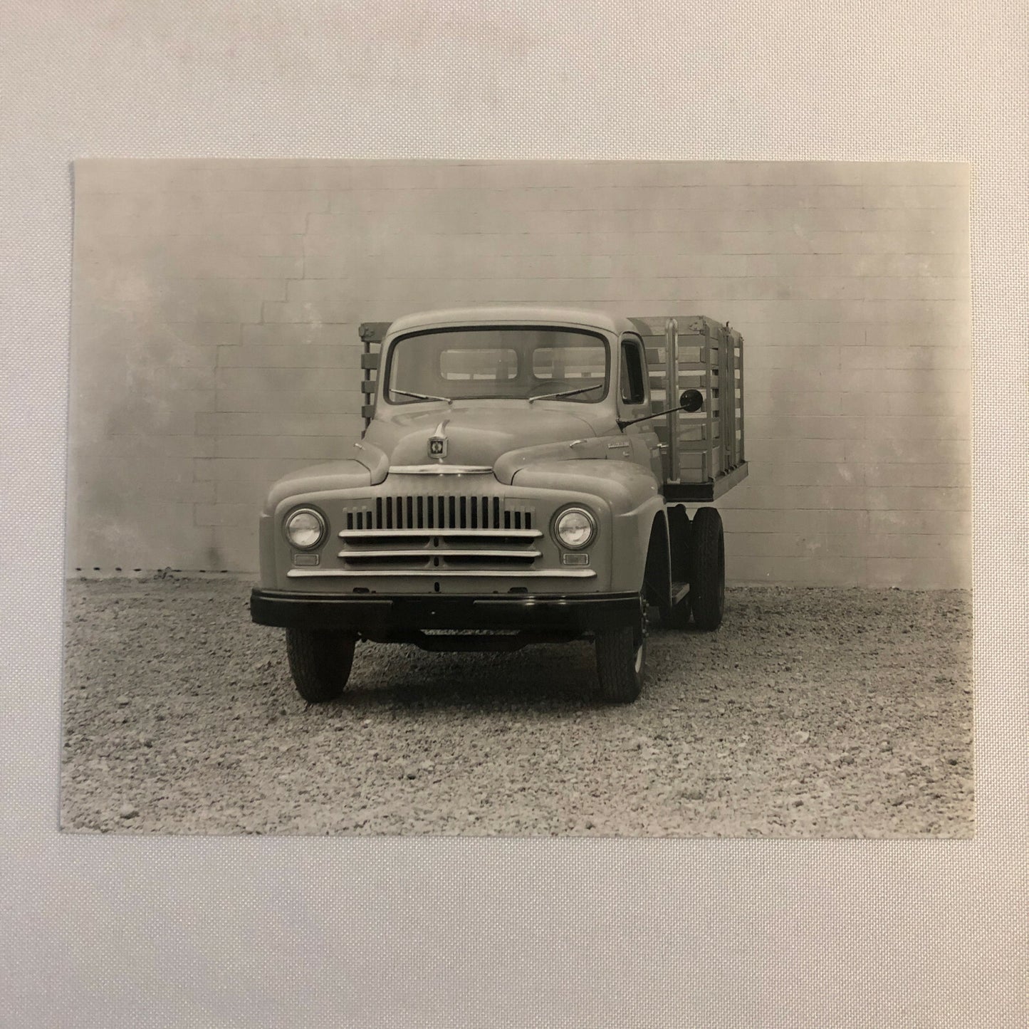 Vintage International Truck Photo Photograph 