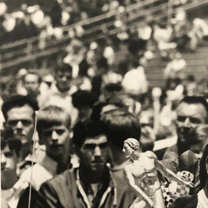 Vintage Indy Indianapolis 500 Racing Photo Photograph AJ Foyt Trophy 1967