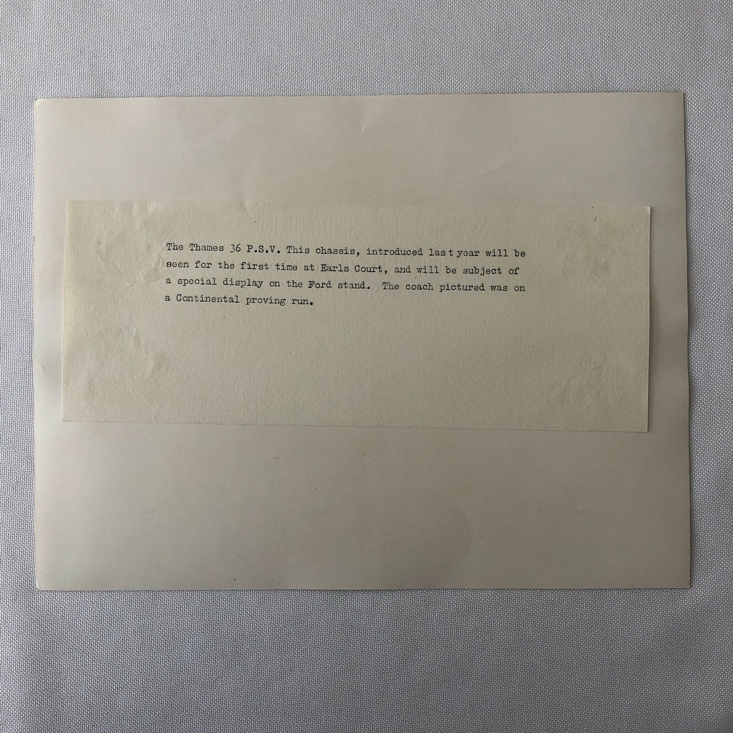 Vintage Thames Marauder 36 PSV Coach Bus Truck Photo Photograph 