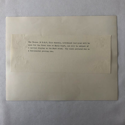 Vintage Thames Marauder 36 PSV Coach Bus Truck Photo Photograph 