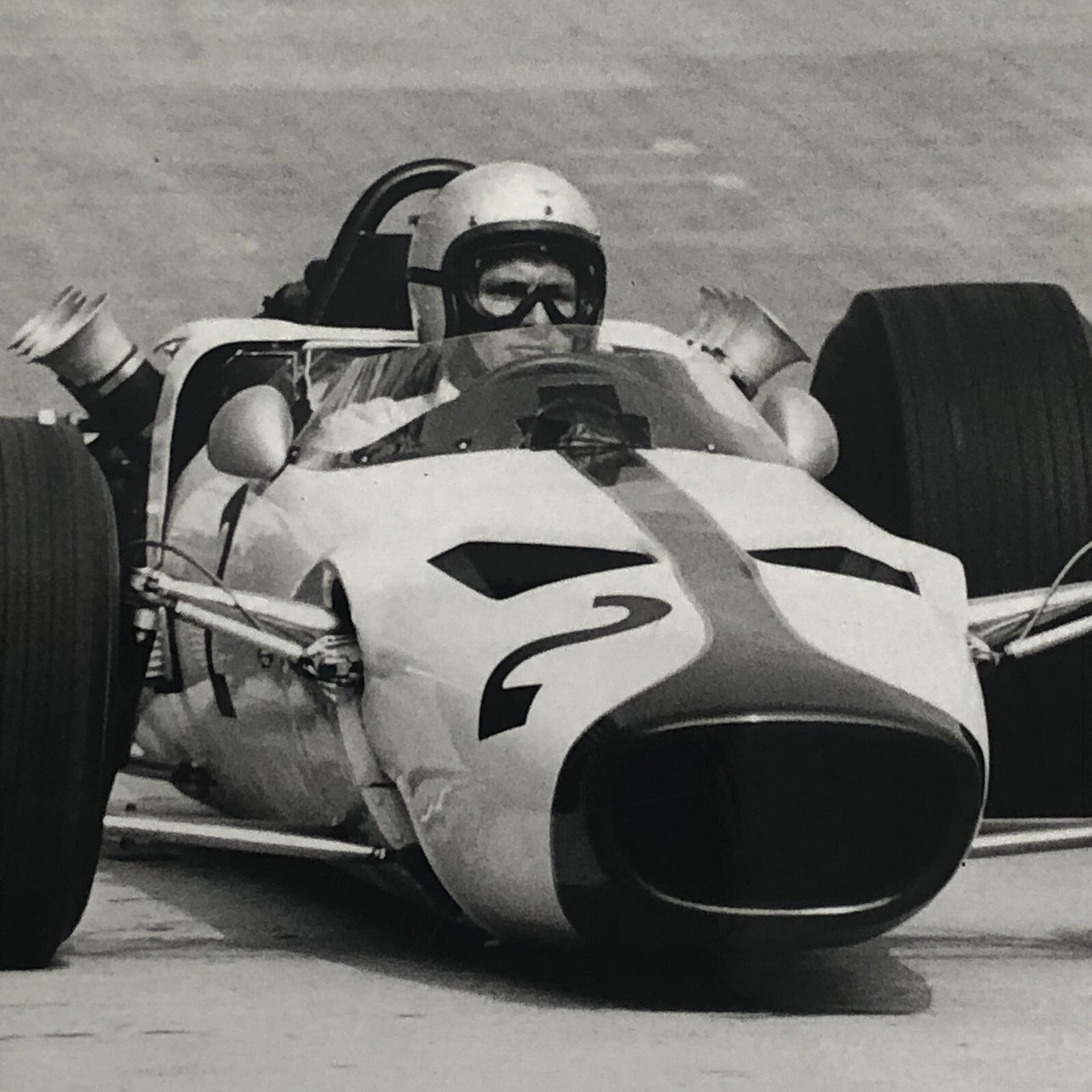 Bruce McLaren 1966 Monaco Grand Prix Racing Car Photo Photograph Gunther Molter