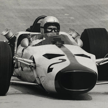 Bruce McLaren 1966 Monaco Grand Prix Racing Car Photo Photograph Gunther Molter