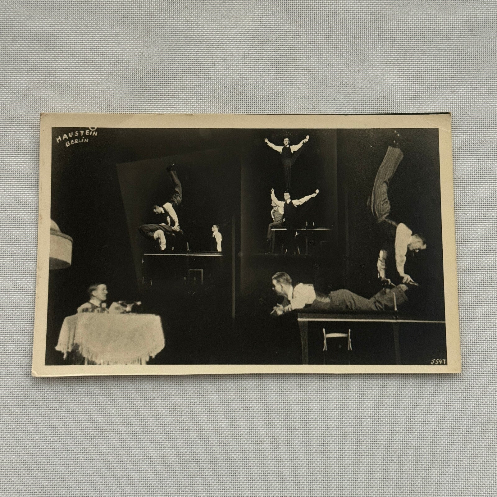 Vintage Circus Acrobat Balancing Act Acrobat Photo Photograph