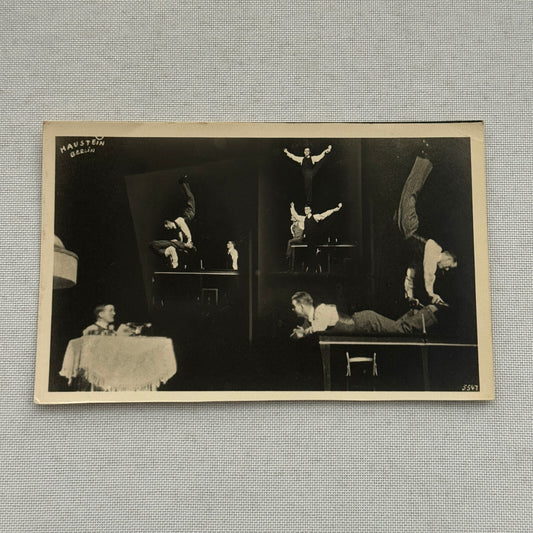 Vintage Circus Acrobat Balancing Act Acrobat Photo Photograph