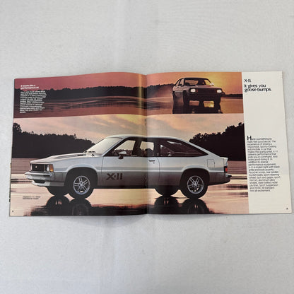 1981 Chevrolet Citation Car Sales Brochure Catalog Chevy X11 X-11