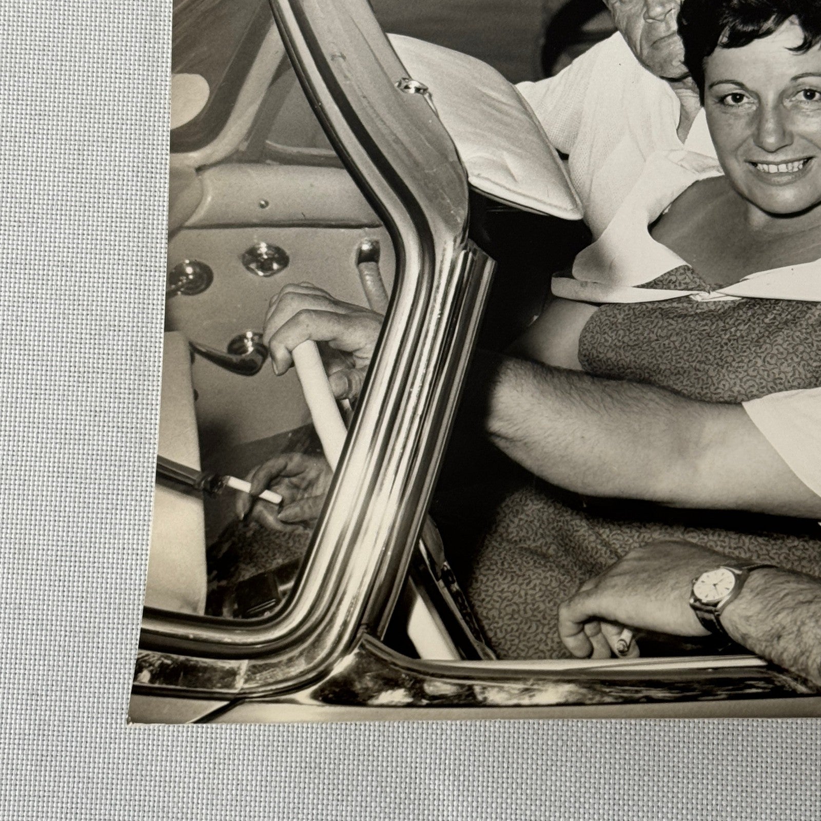 Juan Manuel Fangio Retirement Vacation Holiday Italian Press Photo F1 Racing