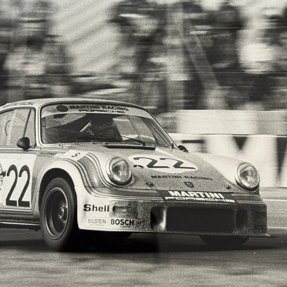 Porsche 935 Martini Racing Car Vintage Photo Photograph Print