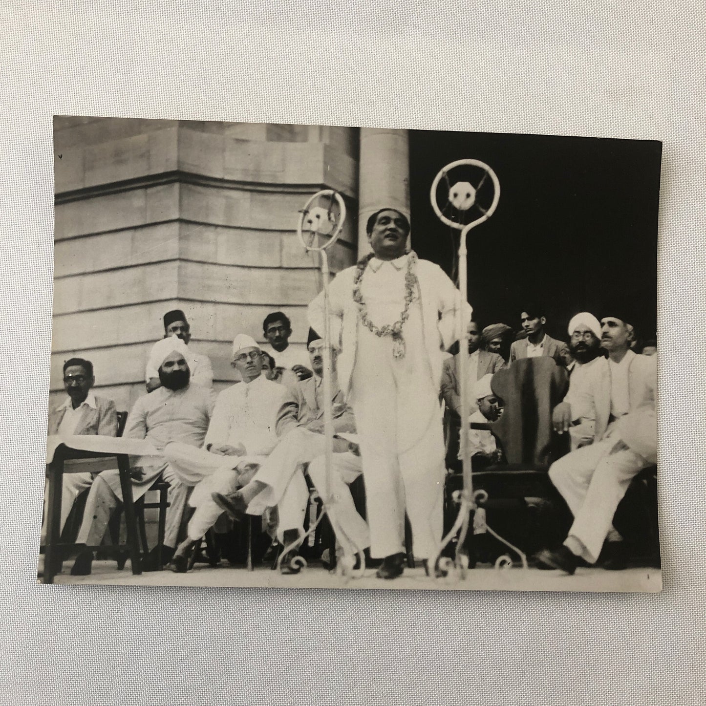 Press Photo Photograph Indian Political or Religious Leader ? Underwood Photo
