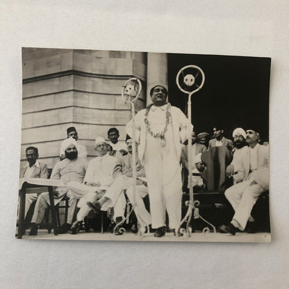 Press Photo Photograph Indian Political or Religious Leader ? Underwood Photo